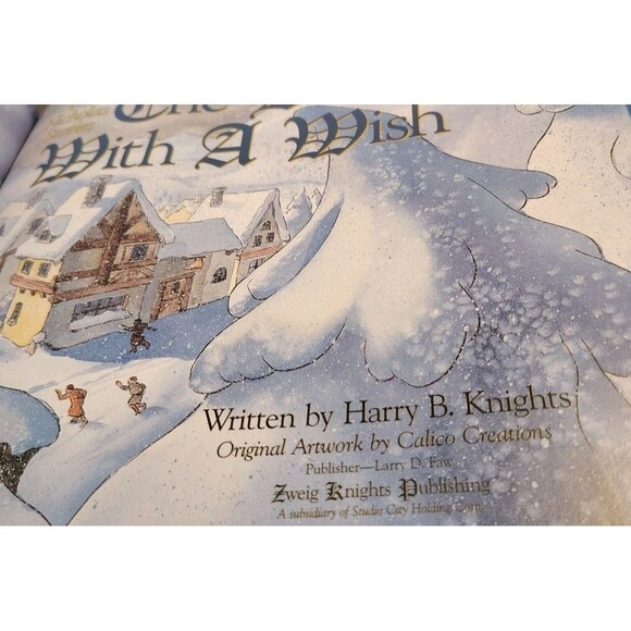 The Nicholas Stories The Boy With A Wish Book Limited 1st Edition Hardcover - Picture 2 of 4